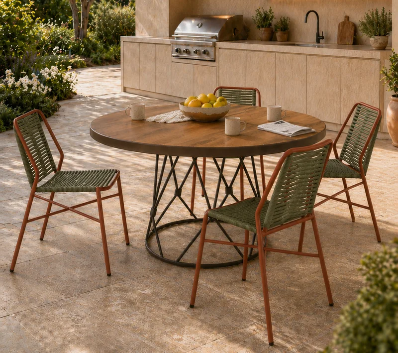 Cadeira Lisse em ambiente decorado