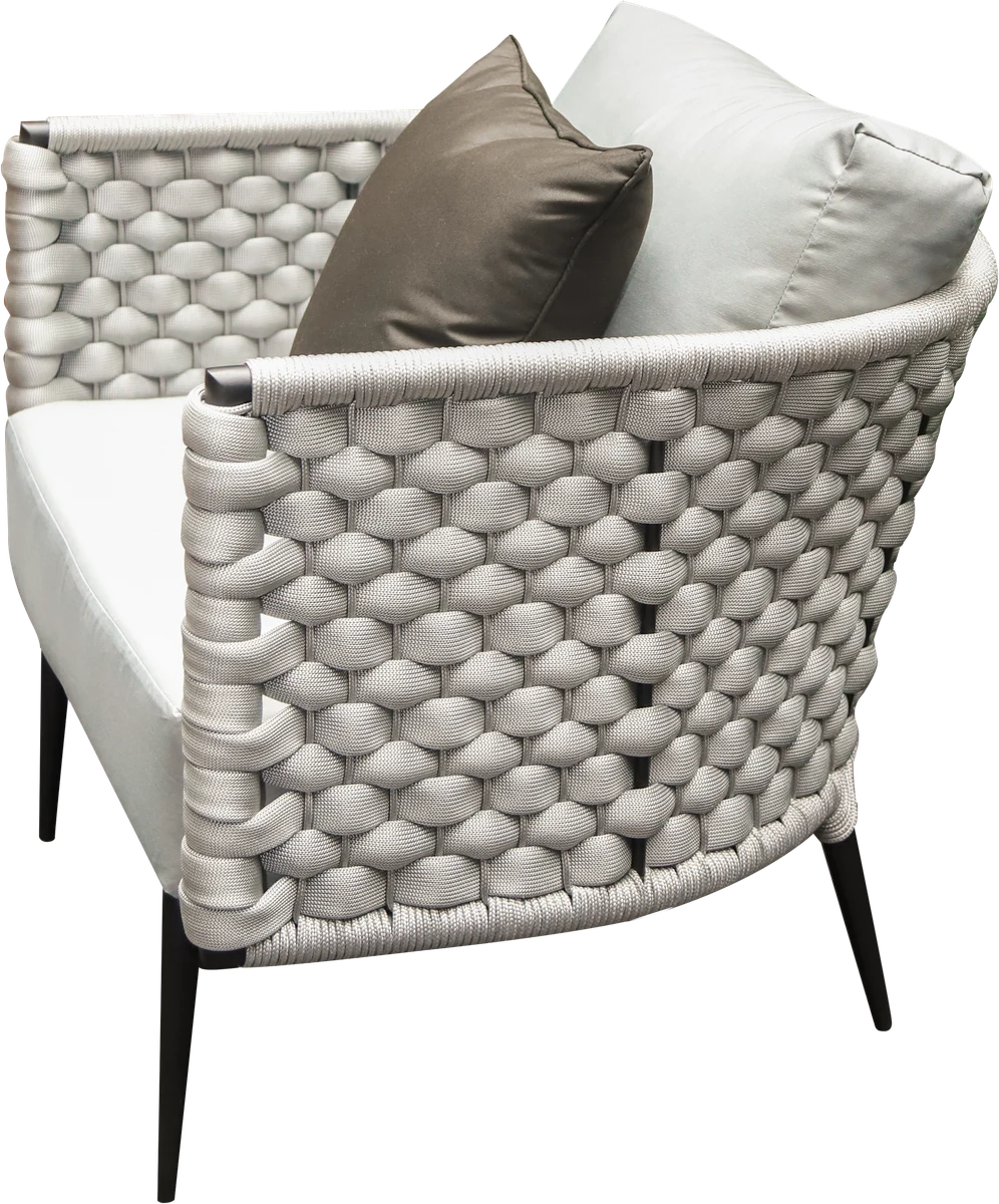 Poltrona Austin vista de outro ângulo ou em outra cor, design de Bruno Leal