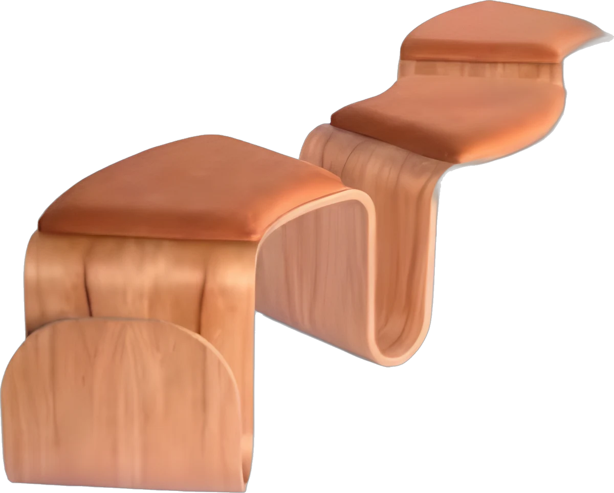 Banco Compasso, design de Neuri Henkel, foto 1 de 3