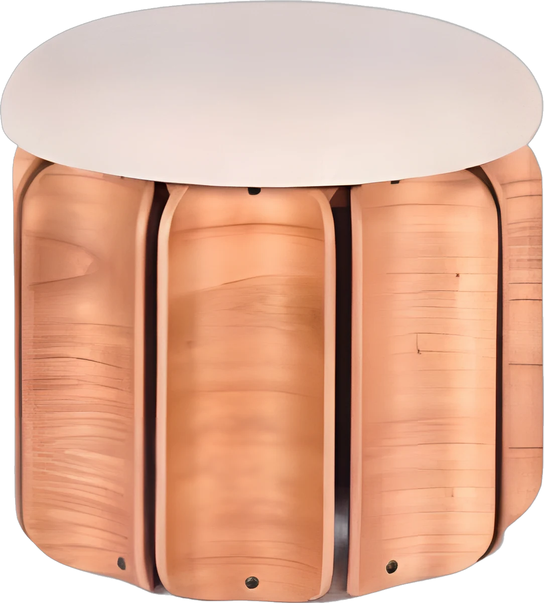 Puff Folha, design de Neuri Henkel, foto 1 de 3
