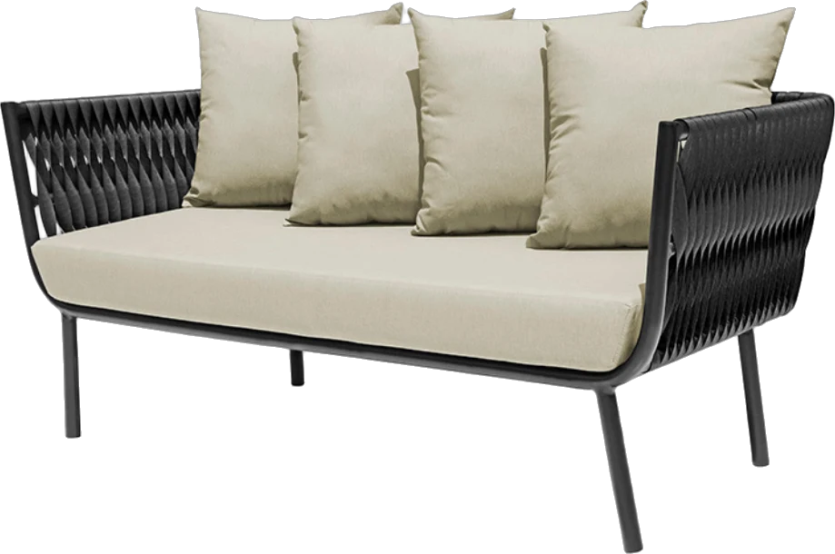 Namoradeira Bilbao, design de Camila Forbeck