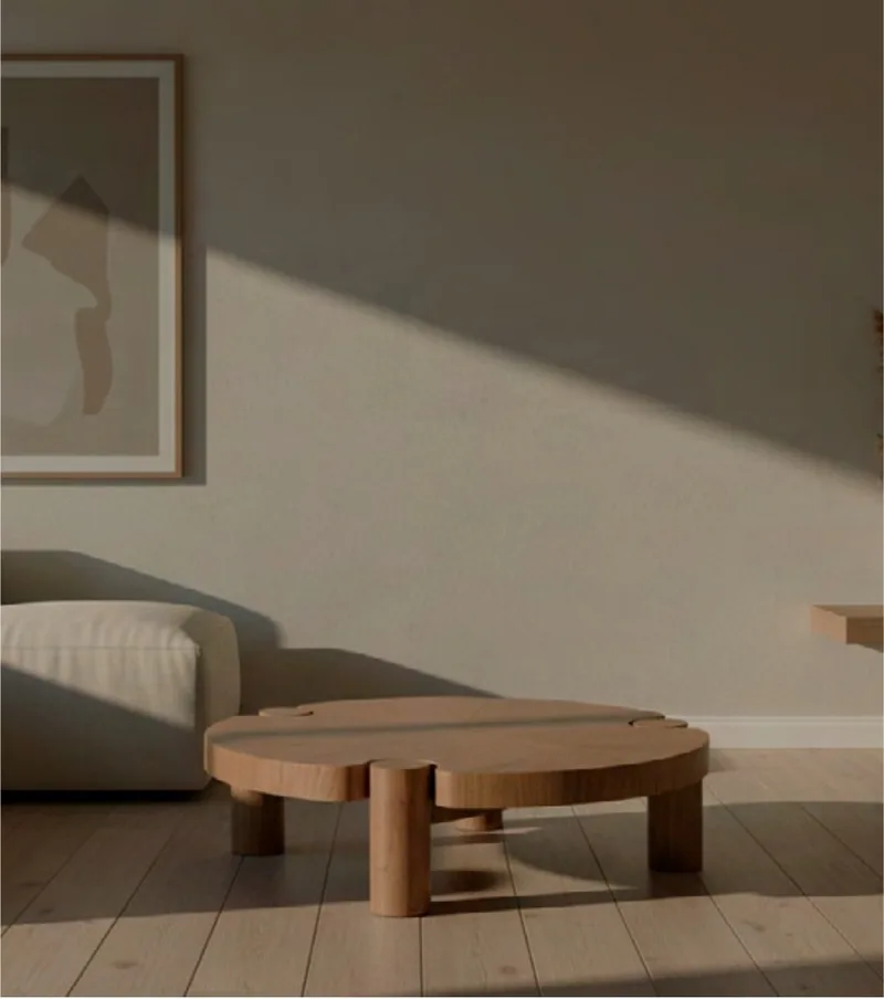 Mesa de Centro Tricê numa sala de estar, foto 3 de 3