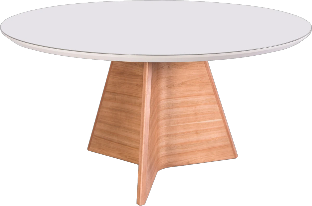 Mesa de Jantar Yoko vista de outro ângulo, design de Interni Studio, foto 2 de 4