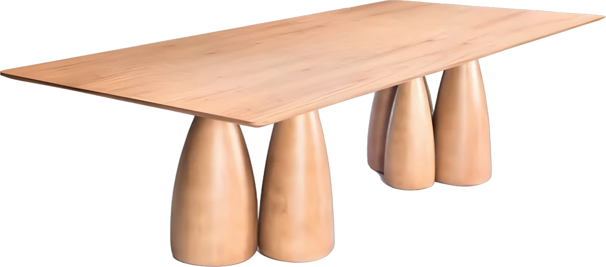 Detalhe: Mesa de Jantar Serra, design de Emerson Borges, foto 3 de 4