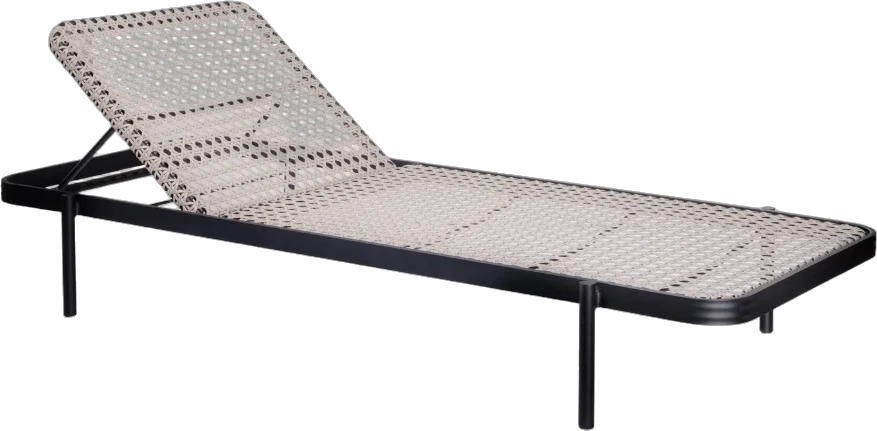 Espreguiçadeira Bossa, design de Bruno Niz