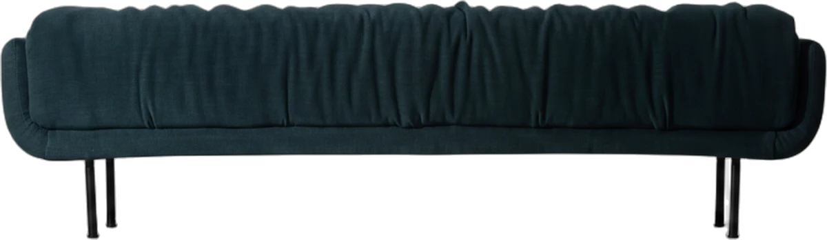 Banco drapeado Drapp de 160 cm, da mesma coleção do sofá