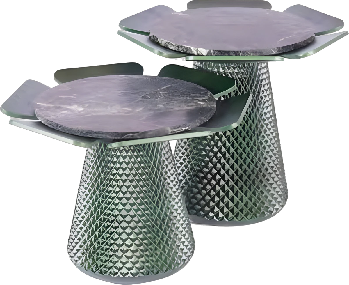 Mesa Lateral Flower, design de Aciole Félix, foto 1 de 2