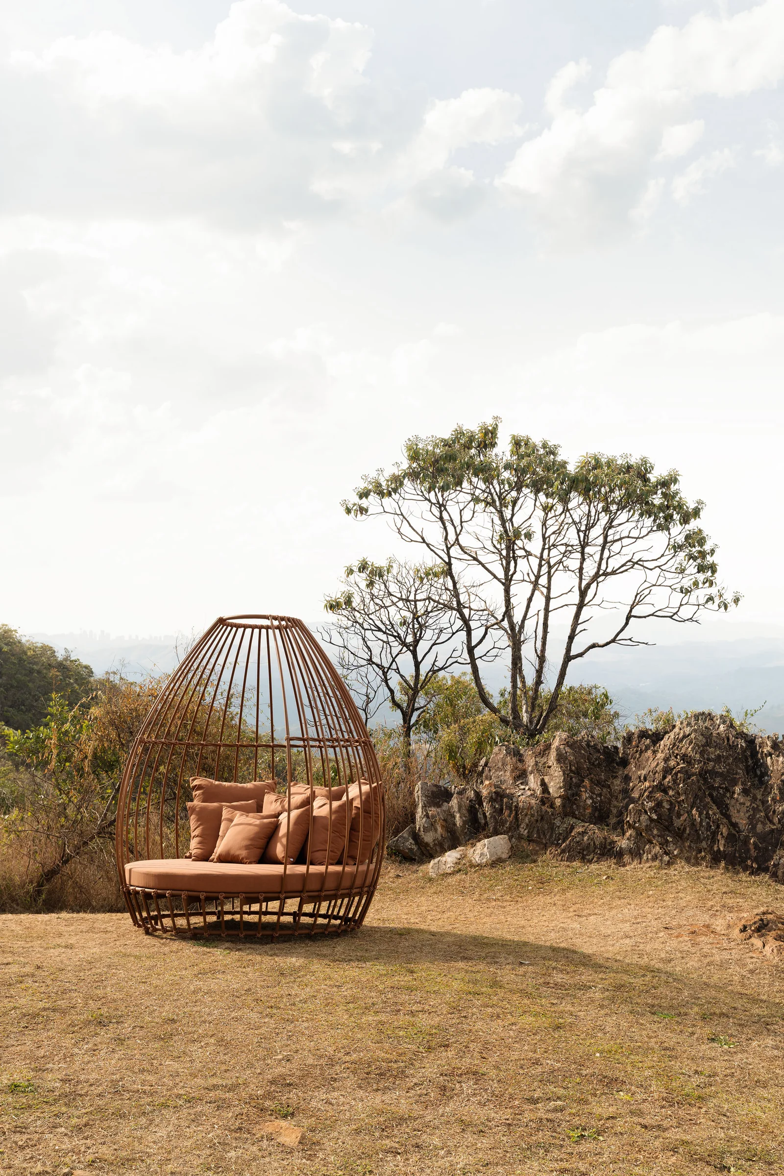 Daybed Yanoh com outras peças da linha Yanoh