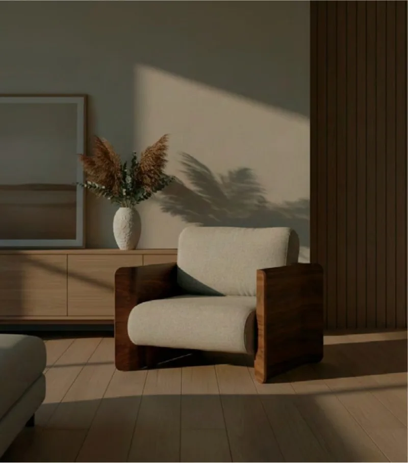 Poltrona Pelego numa sala de estar, foto 4 de 4
