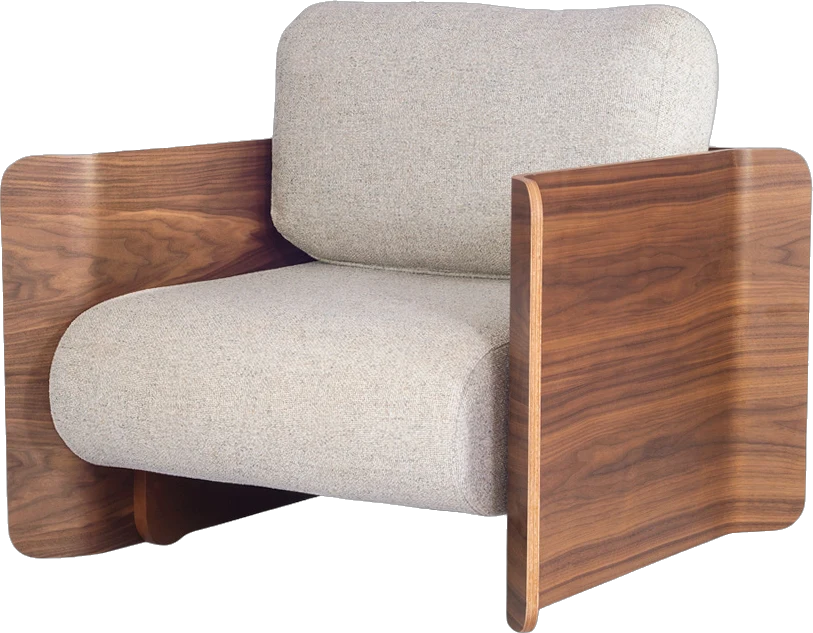 Poltrona Pelego, design de Deivid de Almeida, foto 1 de 4