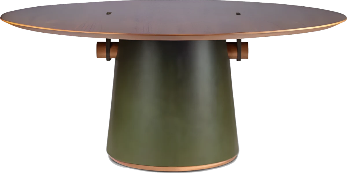 Detalhe: Mesa de Jantar Bah, design de Estúdio Galho, foto 3 de 4
