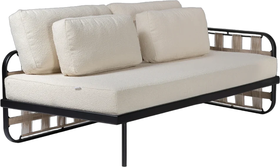 Detalhe: Sofá Fava, design de Camila Forbeck