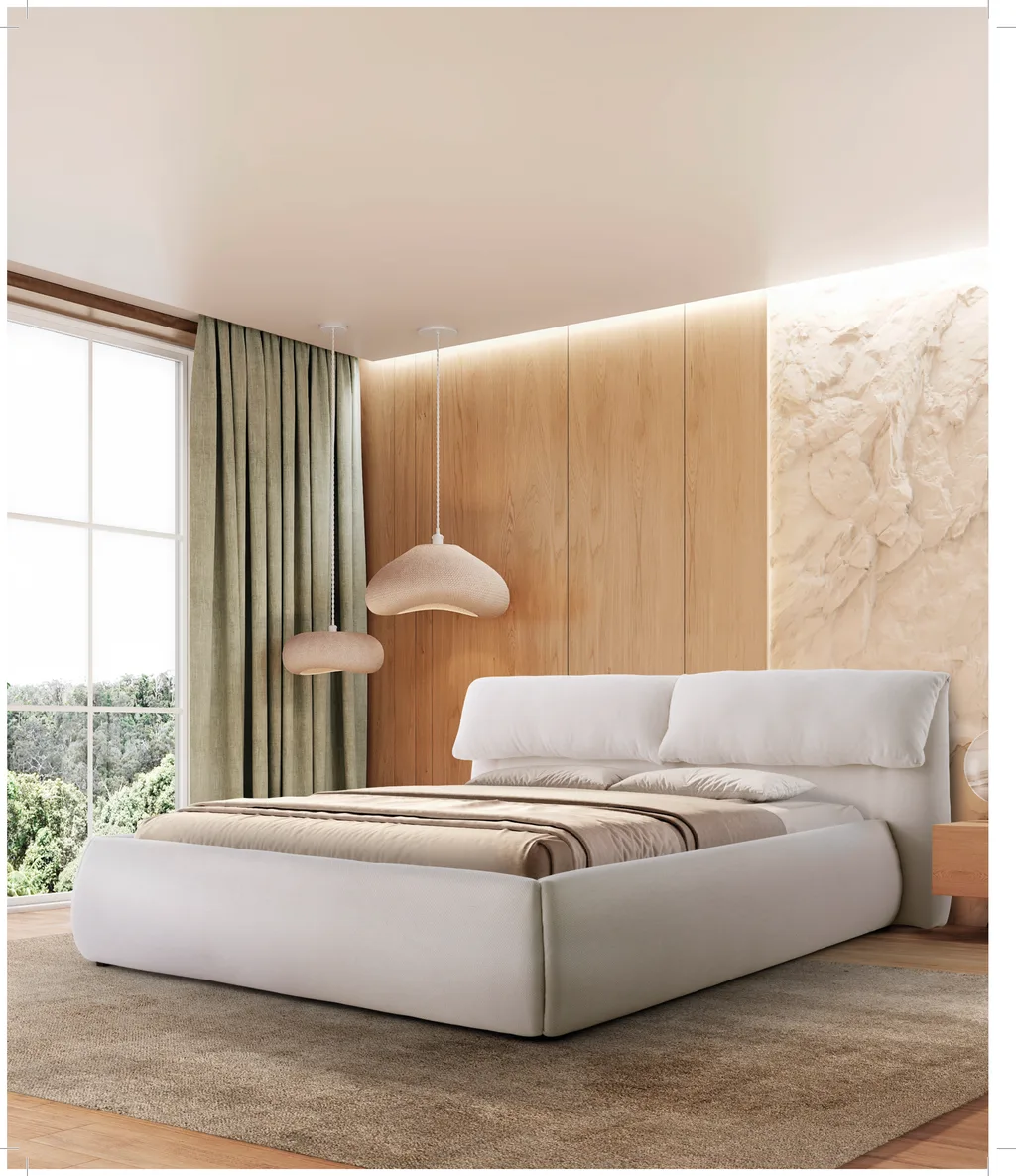 Cama Winther num quarto, foto 3 de 3