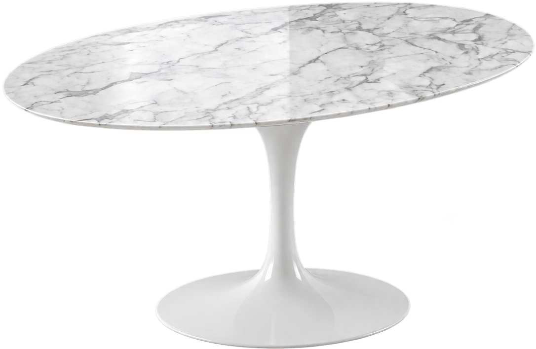 Mesa de Jantar Oval Saarinen, design de Eero Saarinen