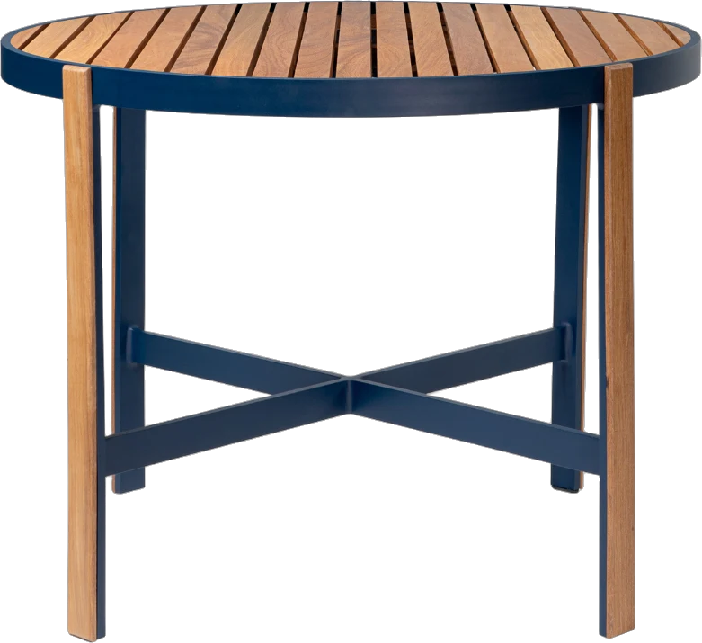 Mesa de Jantar Maré vista de outro ângulo, design de Felipe Madeira