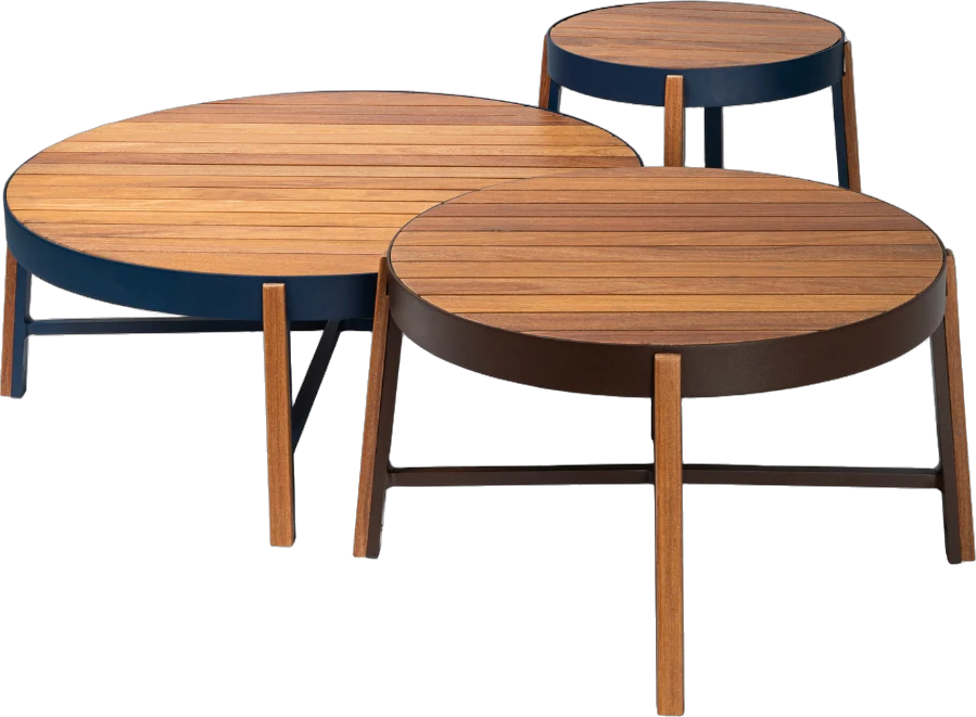 Mesa de Centro Maré, design de Felipe Madeira