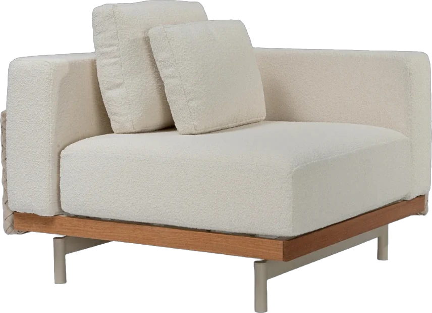 Sofá Pilotis, design de Ádamo Thiers
