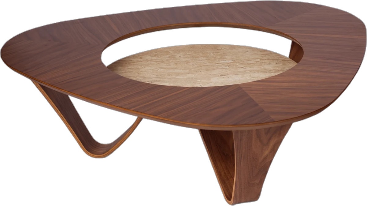 Mesa de Centro Trinus, design de Neuri Henkel, foto 1 de 3
