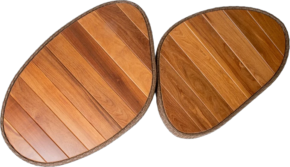 Mesa de Centro Menduim, design de Estúdio Galho