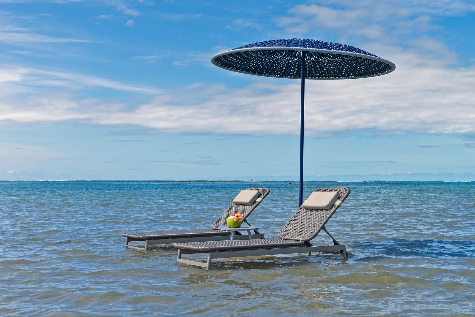Linha Havaí em ambiente, com Espreguiçadeira Havaí