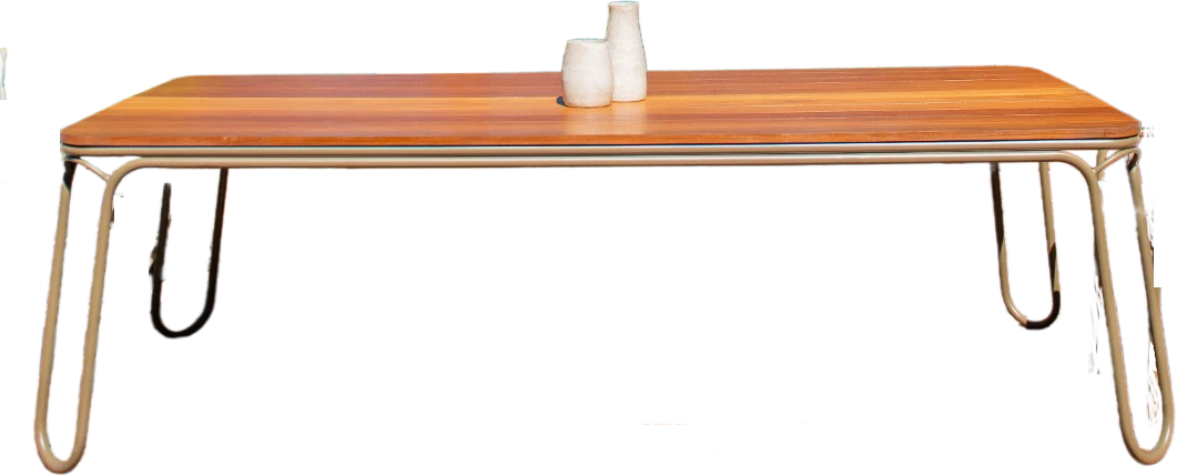 Mesa de Jantar Afluentes, design de Deivid de Almeida
