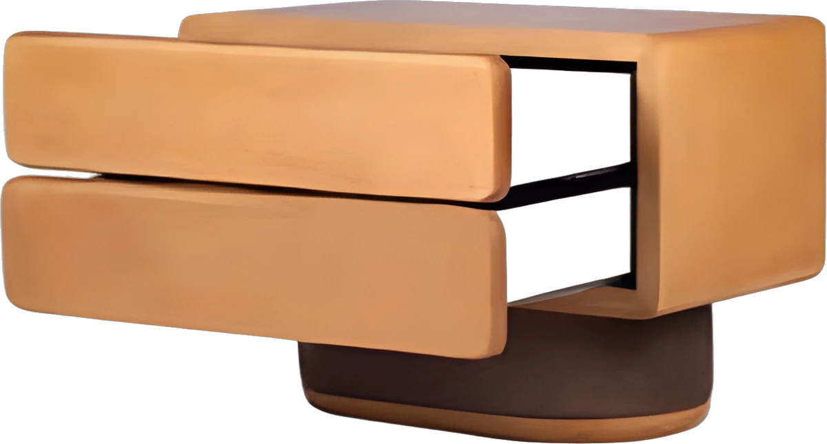 Detalhe: Mesa de Cabeceira Payada, design de Felipe Madeira, foto 3 de 4